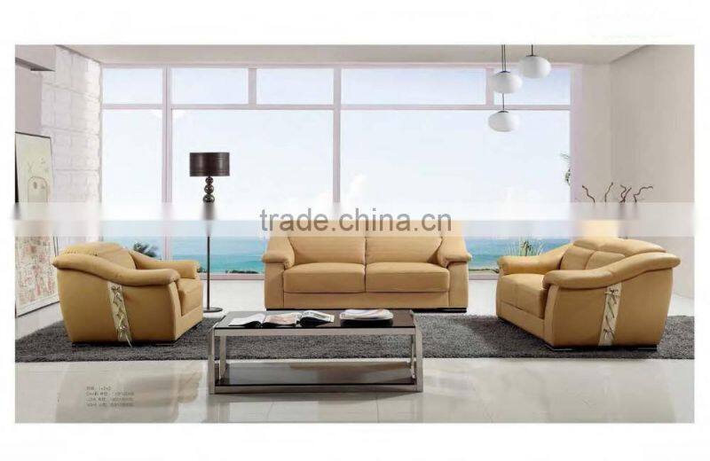 Bisini Luxury Living Room Cream Sofa Furniture Set 1+2+3