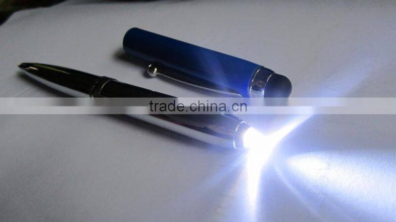 Logo printed twist crystal stylus pen as giveaway