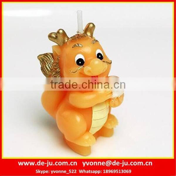 Golden Small Dragon Solid Body Wax Cheap Designer Candles