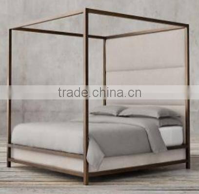 2017 Trade Assurance Popularly Home Room Used Indoor modern wood modern teak bed furniture