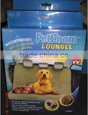 PetZoom Loungee Auto Pet Car Seat Cover waterproof seat cover for pets