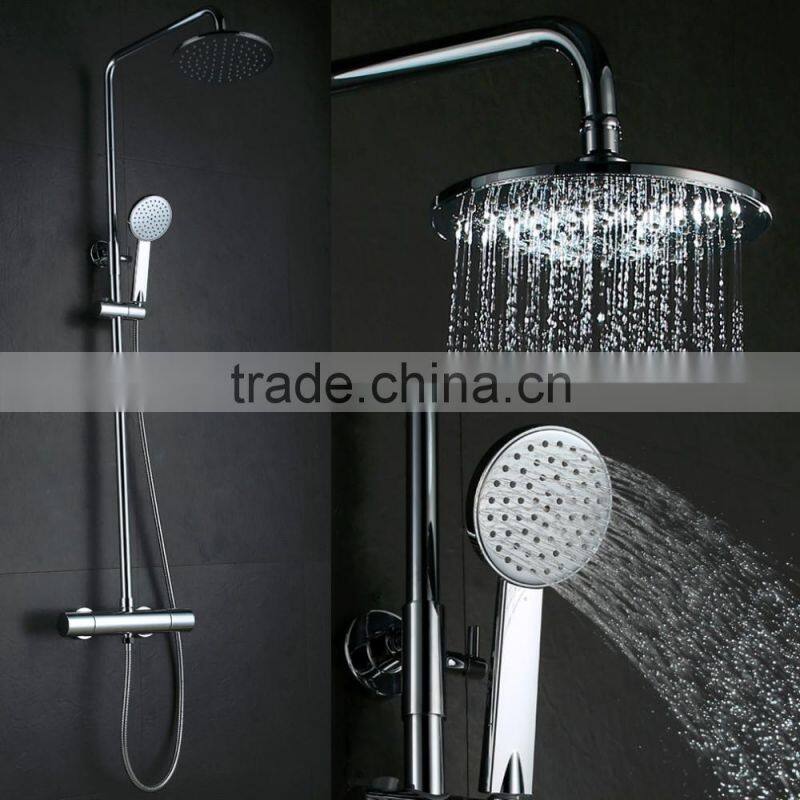 China Product Wall Shower Panel With Bath Faucets