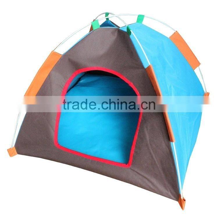 pet outdoor tent folding dog cage waterproof pet camping tent