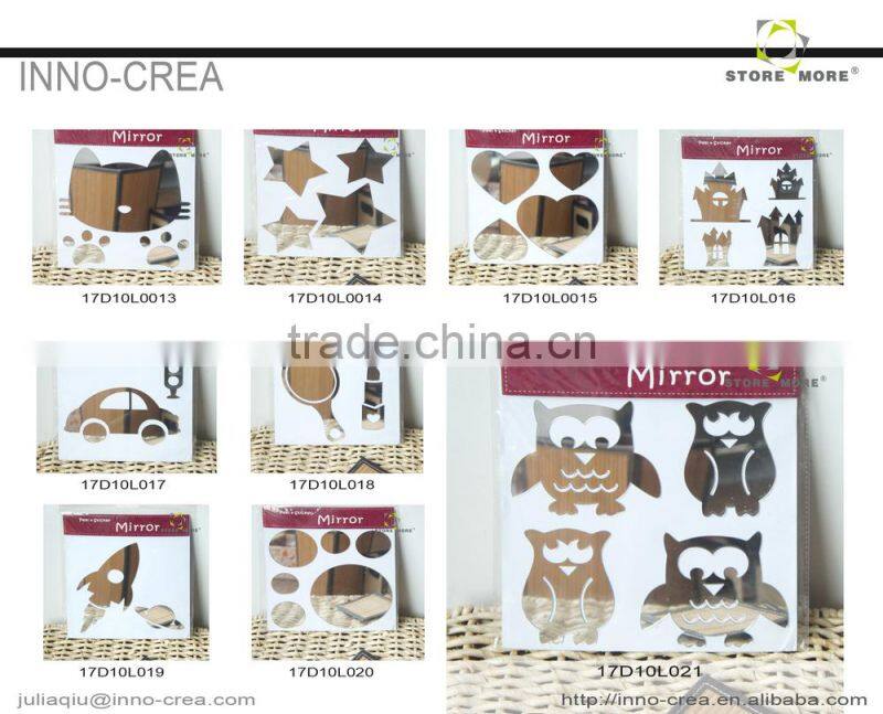 Acrylic Wall Stickers With Mirror Effect