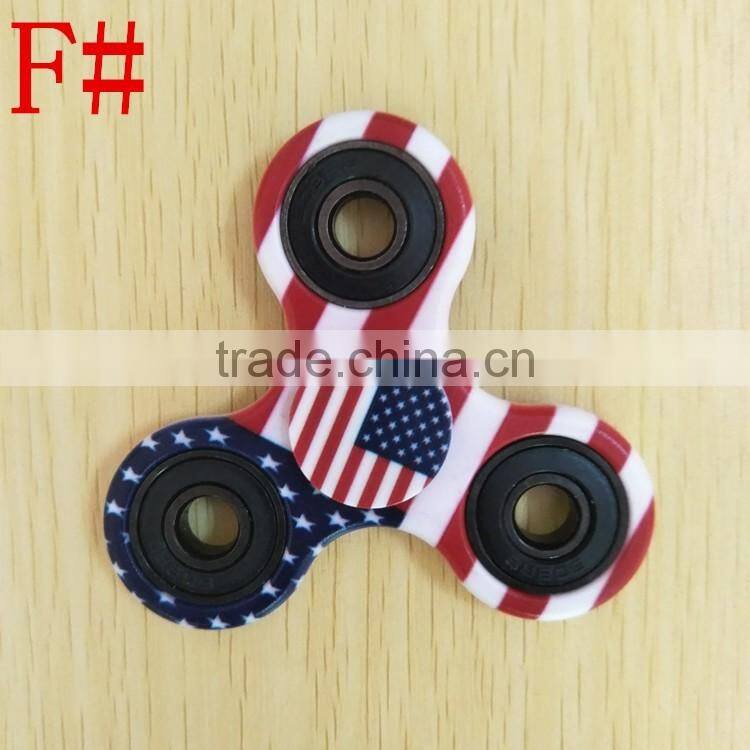 2017 Hot Sale Finger Spinner , Hand Spinner Toys , Tri Finger Fidget Spinner