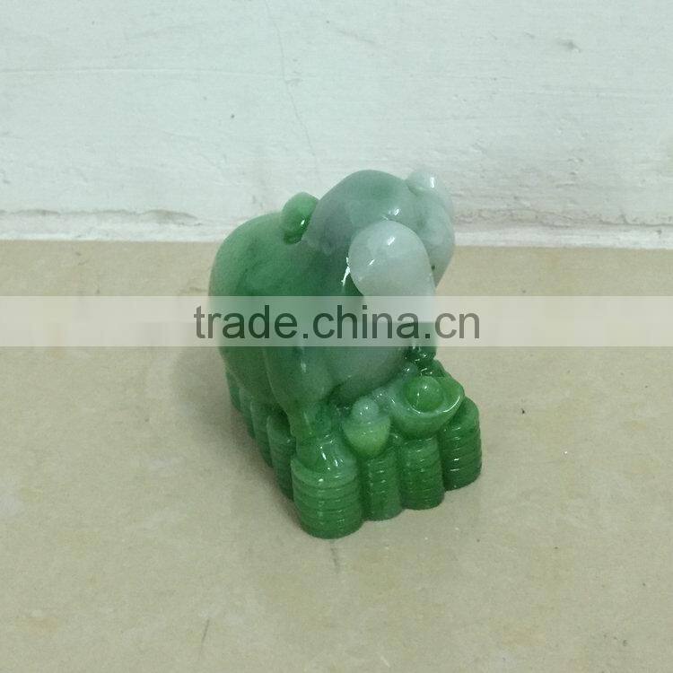 Polyresin lucky pig statue