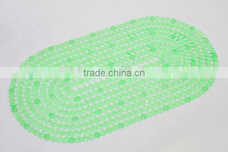 Top level eco friendly non slip anti slip pvc bath mat