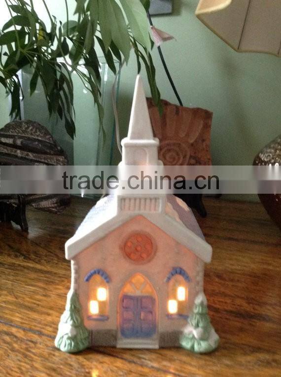 Illuminating Church,christmas decor