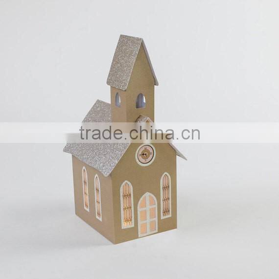 Christmas Village Pop-up Paper Village,church