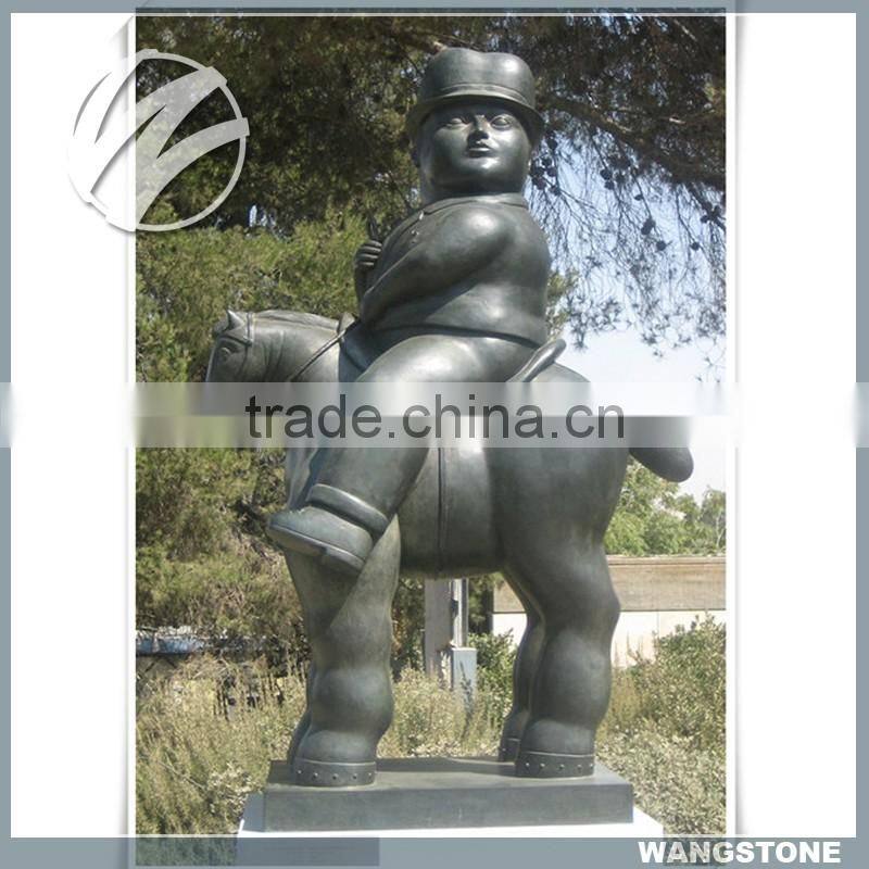 Outdoor decoration life size brass little boy garden statues