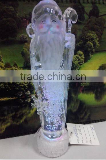 LED christmas acrylic santa claus motif light