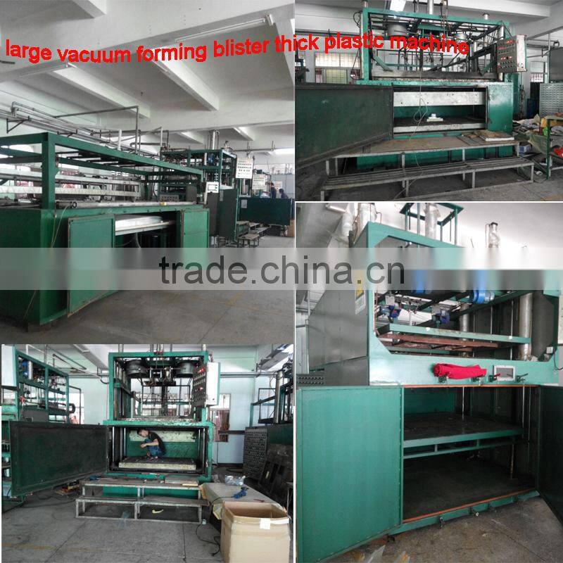 accept custom-made hard thermoformed large plastic tray