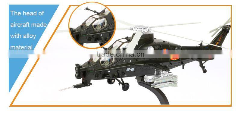 New Design Hot Fashion 1:48 WZ-10th ARM Helicopter Diecast Model Plane Mini Metal Plane for Sale