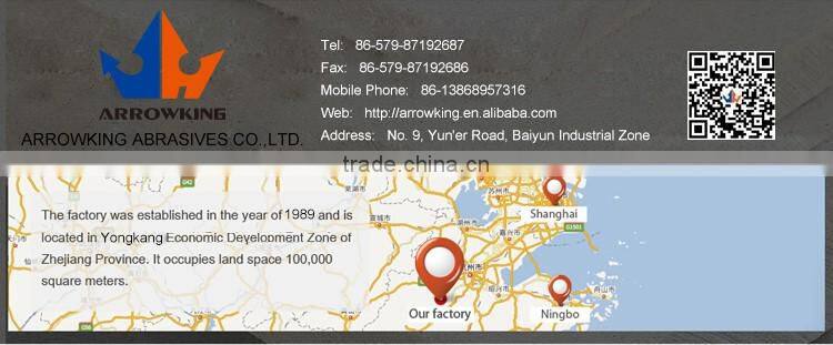 Aluminum oxide flap disc for stainless steel- Good quality!!