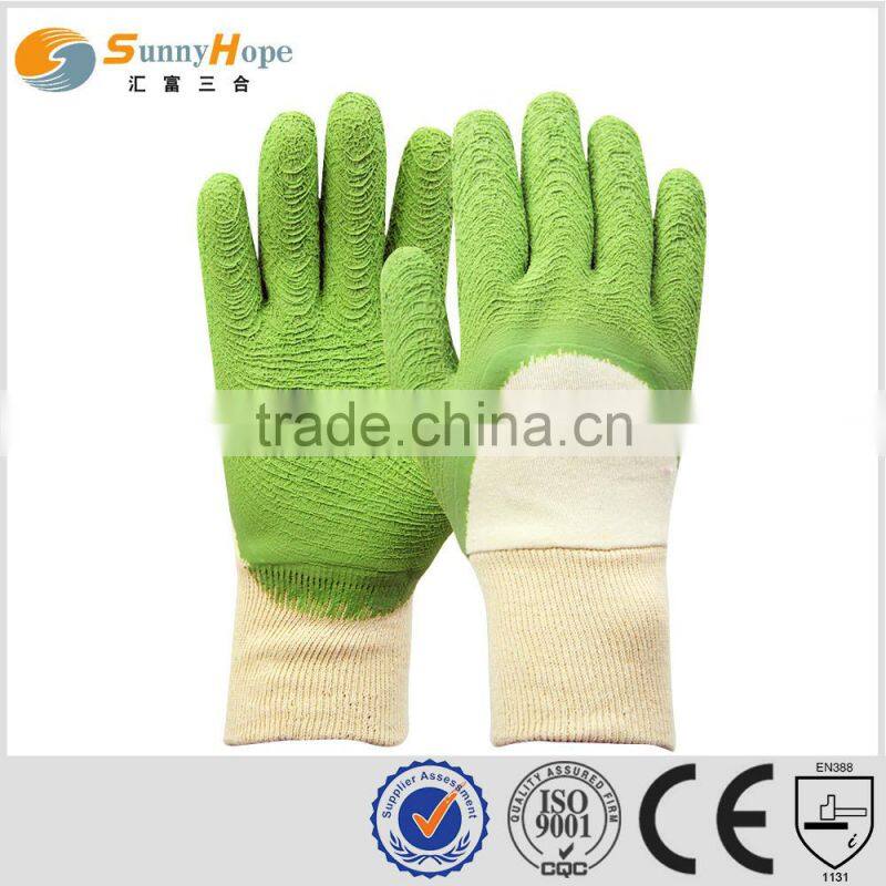 protective gloves Latex Coated safety gloves working Gloves for construction work
