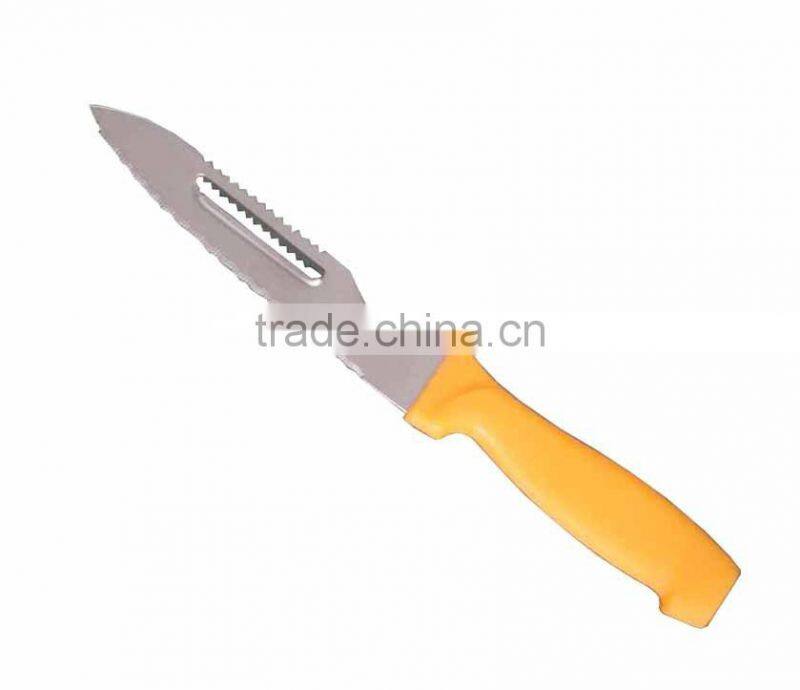 Pattern Handle Utility Kitchen Knife