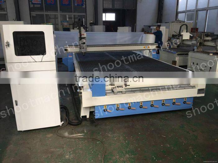 CNC Woodworking Router Machine SHCNCD-2040 with X Y working area 2000x4000mm and Z working area 200mm