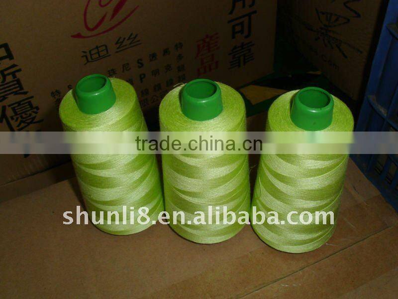 100% spun polyester sewing thread