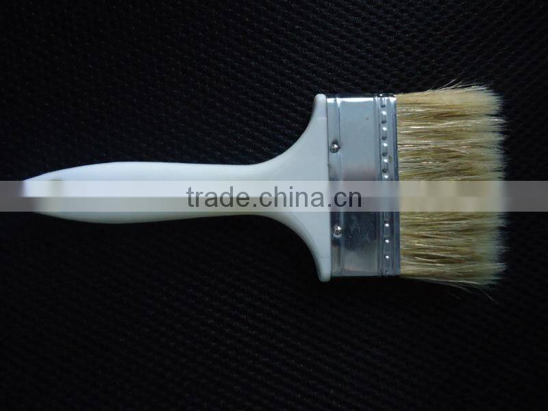 Cheapest bristle hair paint brush with plastic handle