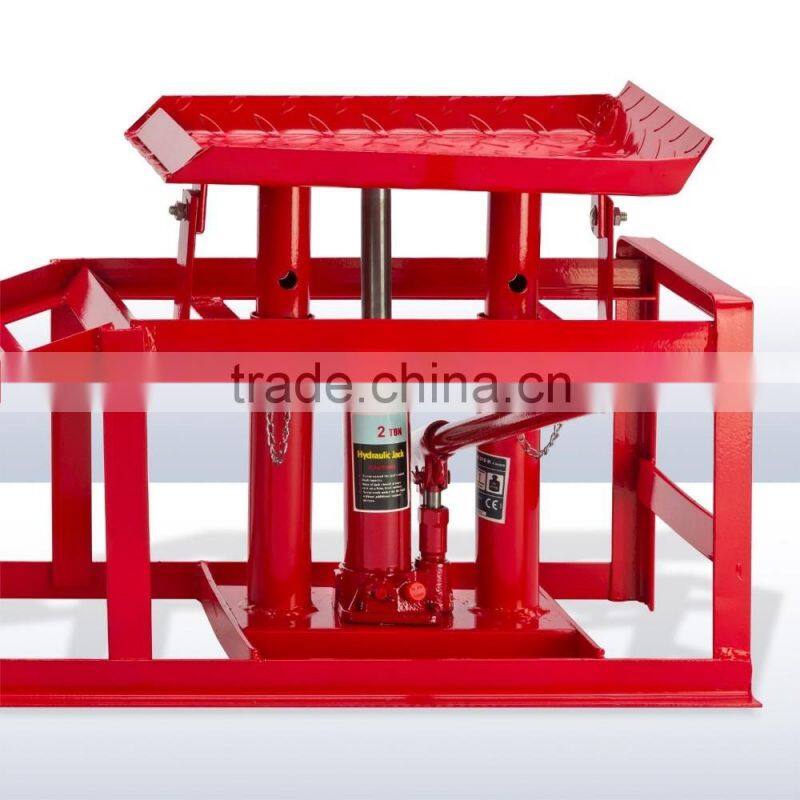 2Ton Steel Hydraulic lift Car Ramp