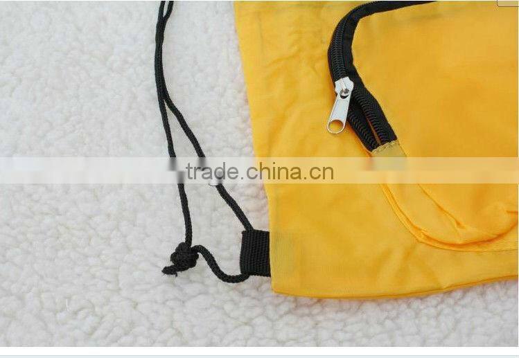 Backpack Nylon Mesh Shoe Bag Drawstring
