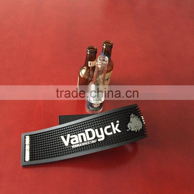 custom soft pvc bar mat club soft rubber beer mat bar spill mat