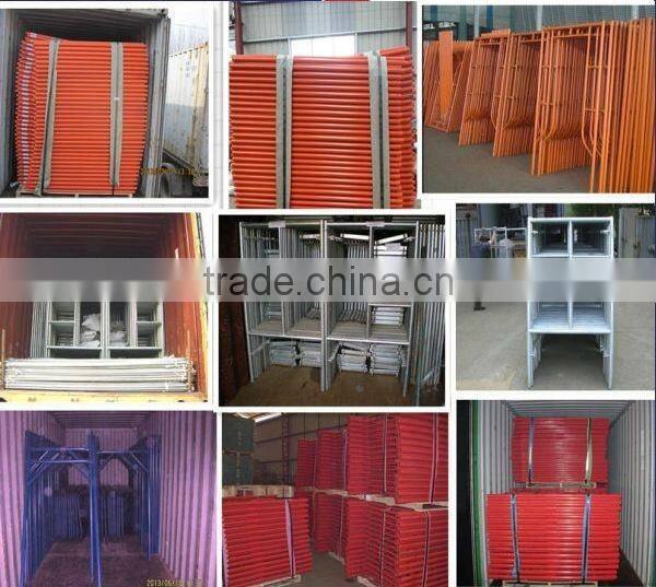 Types of frame scaffolding for construction scaffolding frames