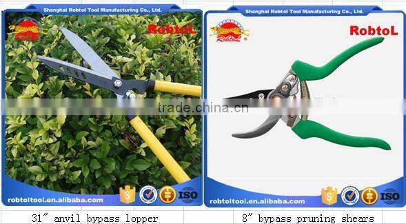 6.5" bypass garden pruning shears plant fruit scissors pruner snip gardening secateurs hand tool