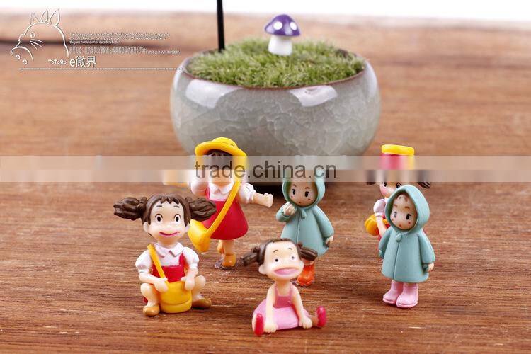 Mini CUTE fashional Resin decoration, Mini Q version sell MOE Xiaomei furnishing articles Micro landscape furnishing articles