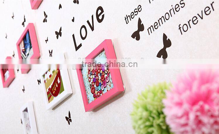 Solid Wood Frame Creative Photo Wall 11 Picture Frames Manufacturer