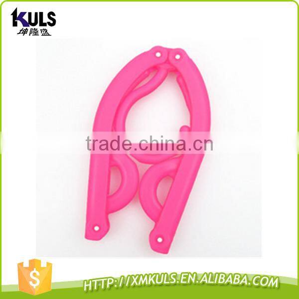 39CM Travel hanger travel on business plastic hangers for clothes