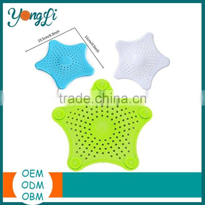 2016 New Products Drain Filter Rubber Kitchen Sink Mat