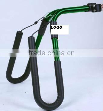 surf board rack for bike using