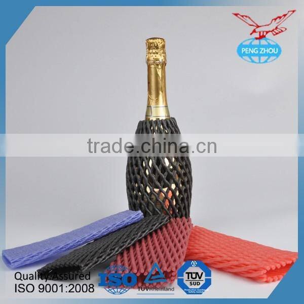 Factory Directly Fda Test Wine Bottle Foam Sleeve Net