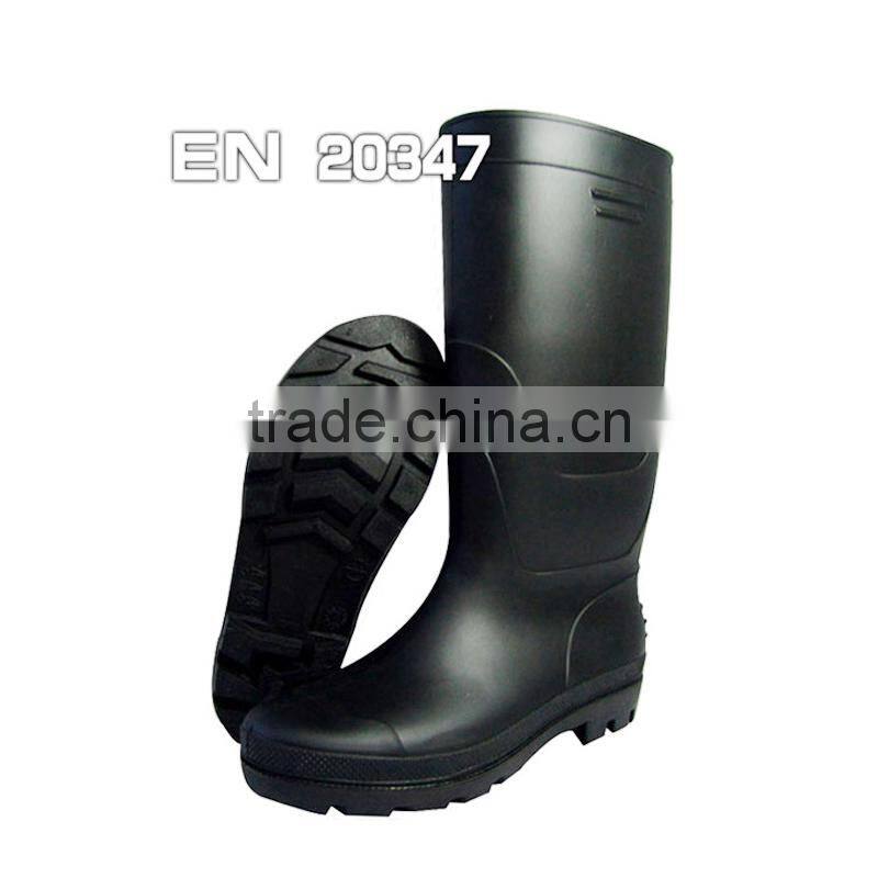 men knee high rain boot