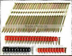 Factory Manufaturer Supply plastic strip nails / Electro galvanized gas pins nail