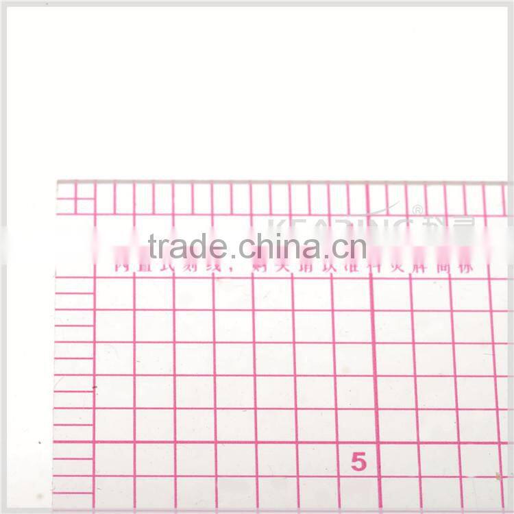 Kearing 1.2mm thickness Fashion Design Rulers Plastic Garment Ruler for Patchwork #B70