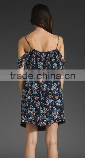 dress manafacturer!clothes!dress design!12DR067 !2012 fashion printed ladies summer casual dress,high quality