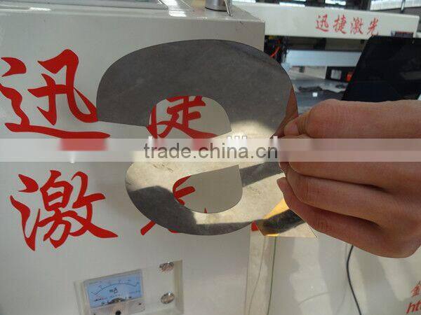 High speed cutting 30mm acrylic and 1.5mm stainless steel plate laser metal engraving machine