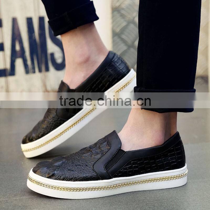 best quality top layer leather Commercial Shoes casual have sample for male, men casual shoes with leather price cheap