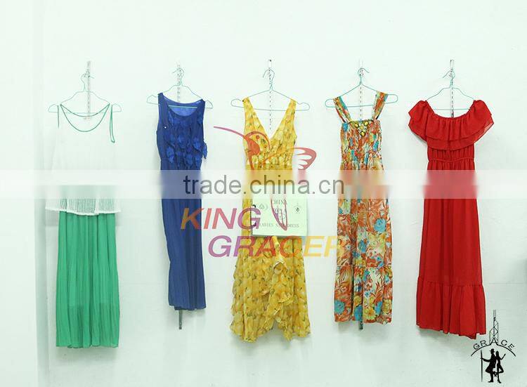 Factory Price Recycling Used Silk Dress Clothing Second Hand Used Clothing