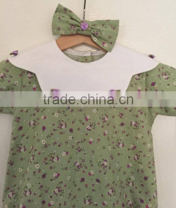 Wholesale fari children's clothes design of cute baby clothes summer romper