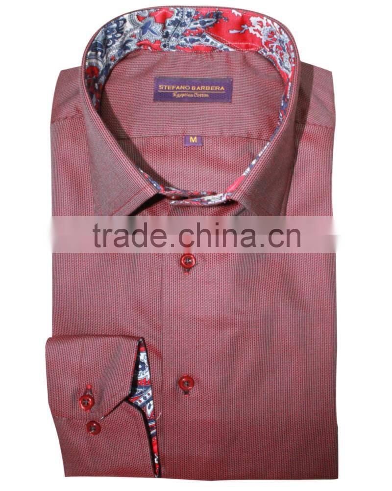 2014 winter high quality fahsion men cotton shirt