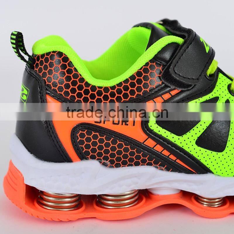 High quality pu leather child shoe kids children sport running shoes sneakers