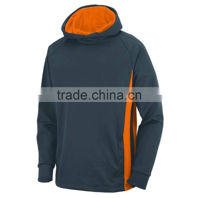 Customize Youth Striped Up Hoody Propelit Micromesh Hood Lining Pockets Sweater 100% Cotton Soft Wicking Fleece Pullover