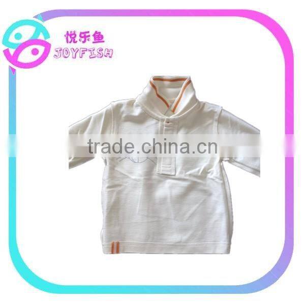 Polo collar cotton baby clothes