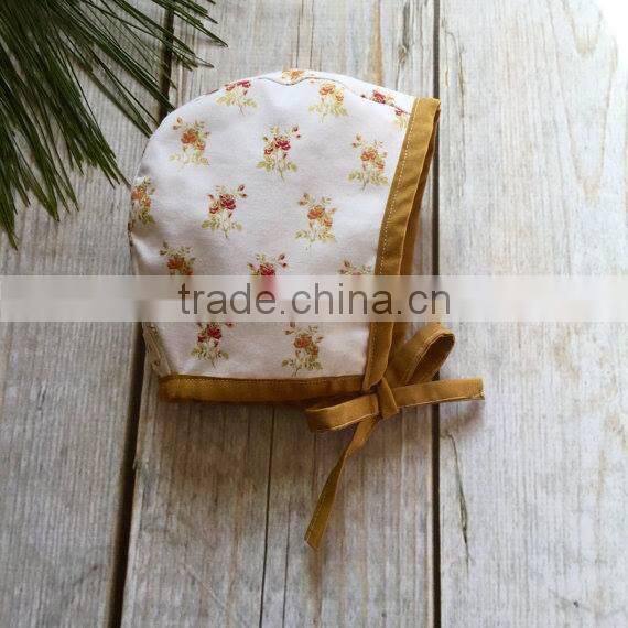 Polka Dots Cotton Baby Hat Hot Selling Bonnet Readymade Garments Wholesale