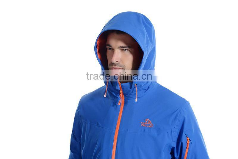 New style travel warm winter mens clothing outdoor jacket with hoodie