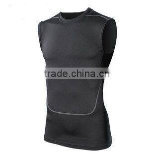 custom made design mens compression tight t-shirt,body fitting garments