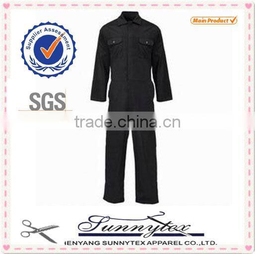 Mechanic Clothing Multi Function Mens Workwear Blue Work Coveralls